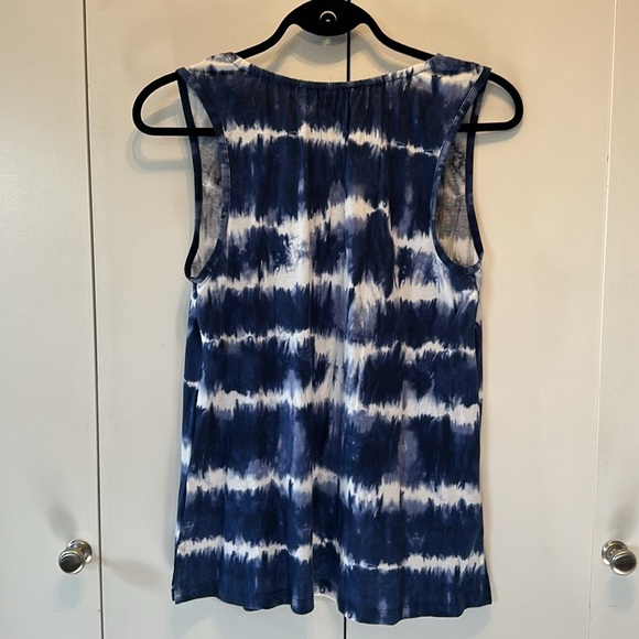 NWT Michael Kors Tie Dye Sleeveless Top - Picture 4 of 7